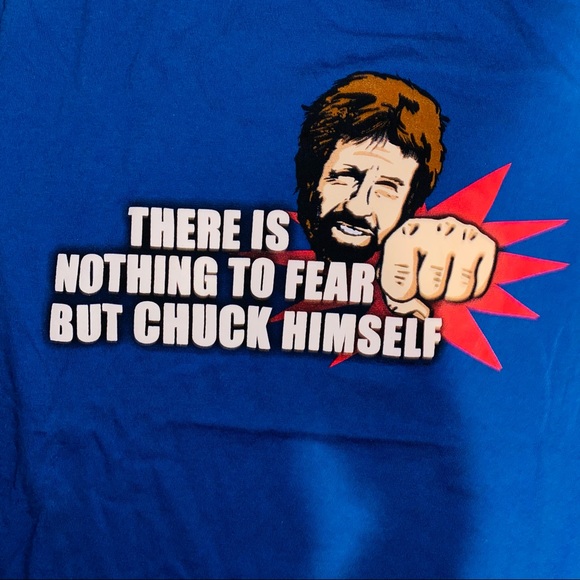 RARE CHUCK NORRIS T SHIRT - Picture 3 of 3